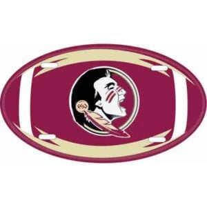 Florida State Oval License Plate