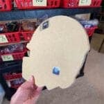 Side Image Football Helmet Signs