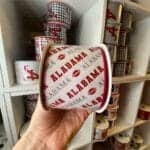 2.5" Alabama Diagonal Text Ribbon -
  10 yards