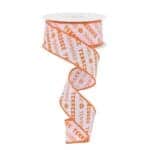 1.5" Tennessee Diagonal Text Ribbon
- 10 yards