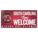 Gamecocks Fans Welcome Sign