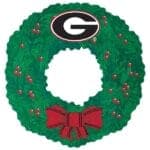 Georgia Bulldogs Christmas Wreath