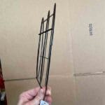 Black Wire Wreath Frame