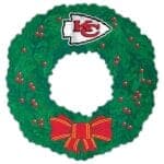 16” Kansas City Chiefs Christmas Wreath