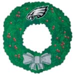 16” Philadelphia Eagles Christmas Wreath