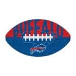 Buffalo Bills Wood Football Sign