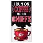 Kansas City Chiefs Coffee Sign