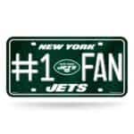 New York Jets Fan License Plate