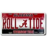 Alabama License Plate