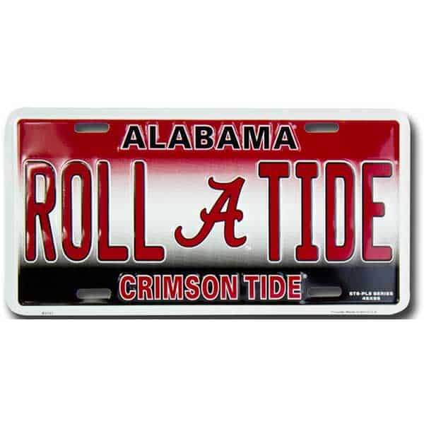 Alabama Roll Tide License Plate