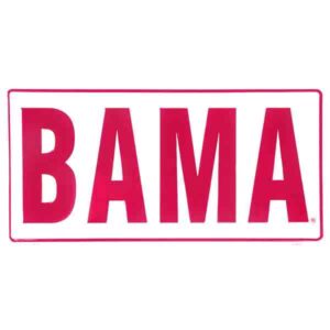 Bama License Plate