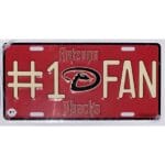Arizona Diamondbacks License Plate