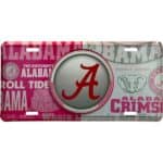 Alabama Bullseye License Plate