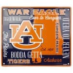 Auburn War Eagle Metal Sign