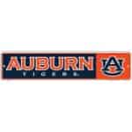 Auburn Tigers Rectangle Metal Sign