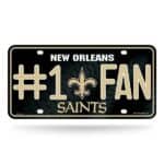 New Orleans Saints License Plate