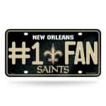 New Orleans Saints Fan License Plate