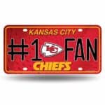 Kansas City Chiefs License Plate