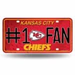 Kansas City Chiefs Fan License Plate