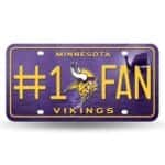 Minnesota Vikings Fan License Plate