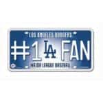 LA Dodgers License Plate