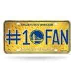 Golden State Warriors Fan License Plate