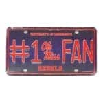 Ole Miss Fan License Plate