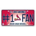 St Louis Cardinals Fan License Plate