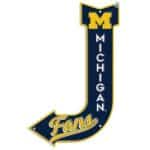 Michigan Fan Arrow Sign