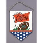 Floriga Gators Football Door Hanger