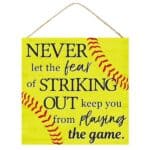 Softball Sign