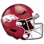 Arkansas Razorback Helmet Sign