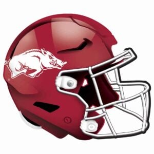 Arkansas Razorback Helmet Sign