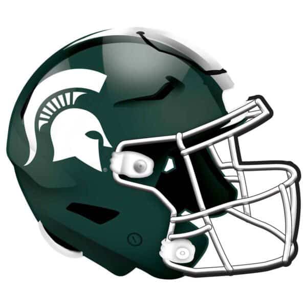 Michigan State Helmet Sign