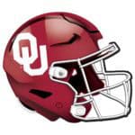 Oklahoma Sooners Helmet Sign