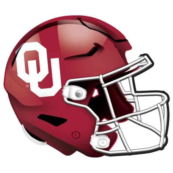 Oklahoma Sooners Helmet Sign