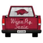 Arkansas Razorback Tailgate Sign