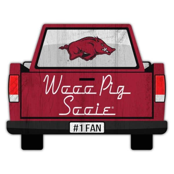 Arkansas Razorback Tailgate Sign