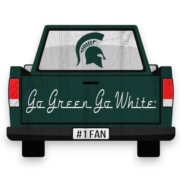 Michigan State Tailgate Sign