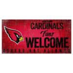 Arizona Cardinals Fans Welcome Sign