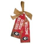 Georgia Bulldogs Door Hanger Tags