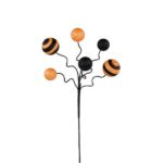 Orange Black Ball Pick