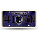 Baltimore Ravens License Plate