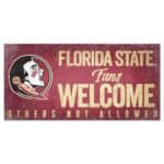 Florida State Sign - Fans Welcome