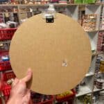 12" Round Sign Back