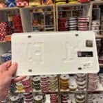 Licesne Plate Sign Back