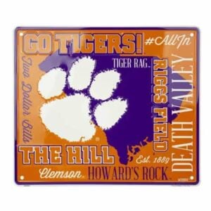 Clemson Square Sign
