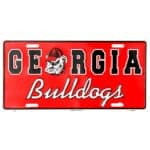 Georgia Bulldogs License Plate