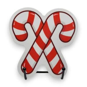 Candy Cane Waterproof Sign
