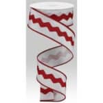 1.5" Crimson Ric Rac Ribbon RG2031CE